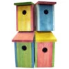 Nistkasten - Bunt 1 Nistkasten - Bunt -Haustierprodukte 70550 4 stck nistkasten bunt fr meisen 16 x 13 x 23 cm loch 32 mm skaliert
