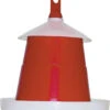 Futterautomat Für Geflügel Rot 3kg -Haustierprodukte 7571 futterautomaten1
