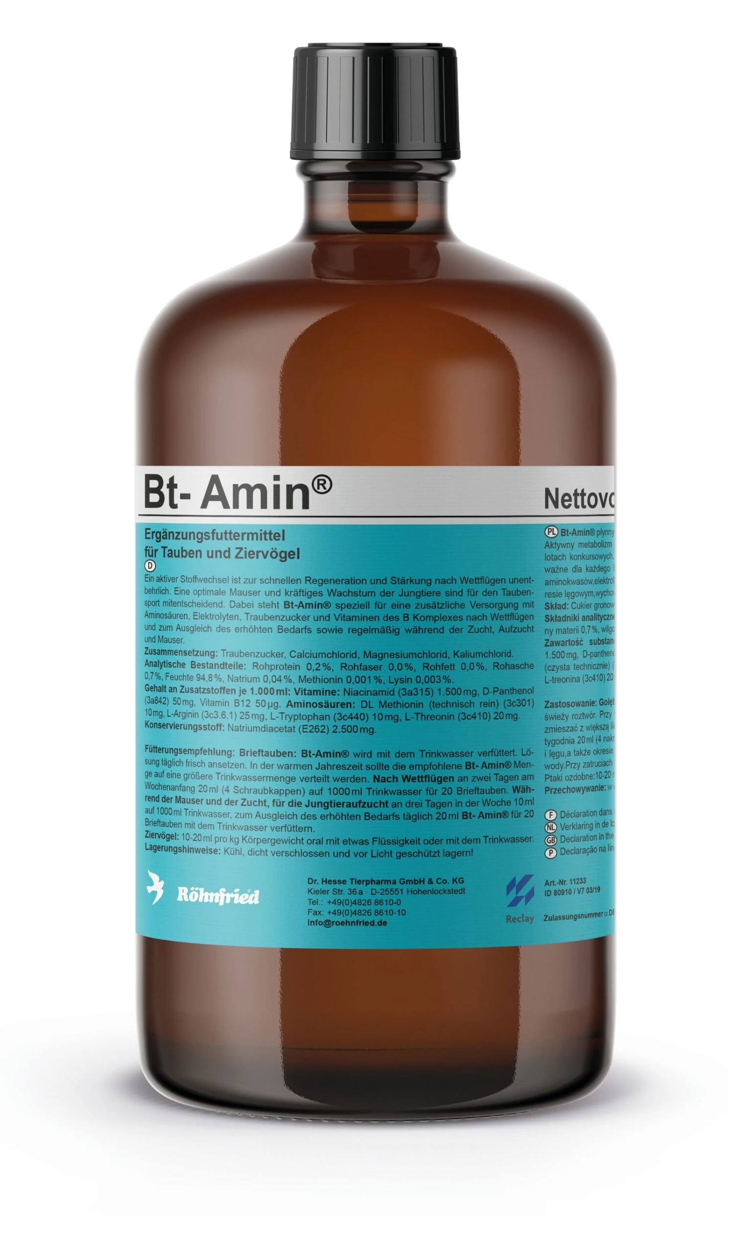 Röhnfried Bt-Amin 1000ml 3 Röhnfried Bt-Amin 1000ml