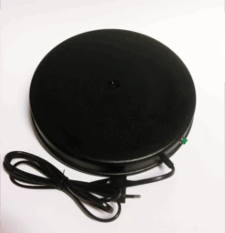 Tränkenwärmer Flach Schwarz 20W Ø 25cm